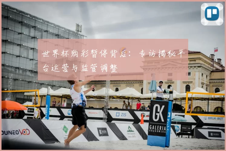 世界杯购彩暂停背后：专访揭秘平台运营与监管调整