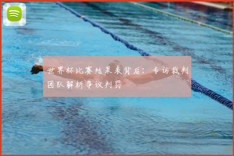 世界杯比赛结果表背后：专访裁判团队解析争议判罚