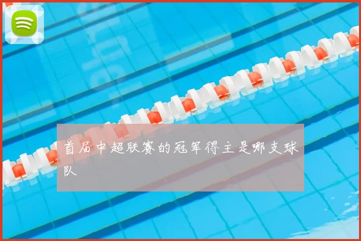 首届中超联赛的冠军得主是哪支球队