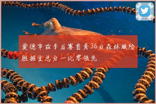 爱德华兹季后赛首秀36分森林狼险胜掘金总分一比零领先
